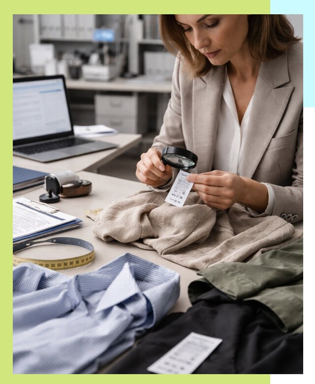 Сертификация одежды и текстиля в Гусе-Хрустальном, быстрая экспертиза