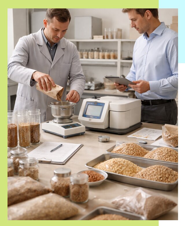 Сертификация зерна и зерновой продукции в Гусе-Хрустальном для экспорта