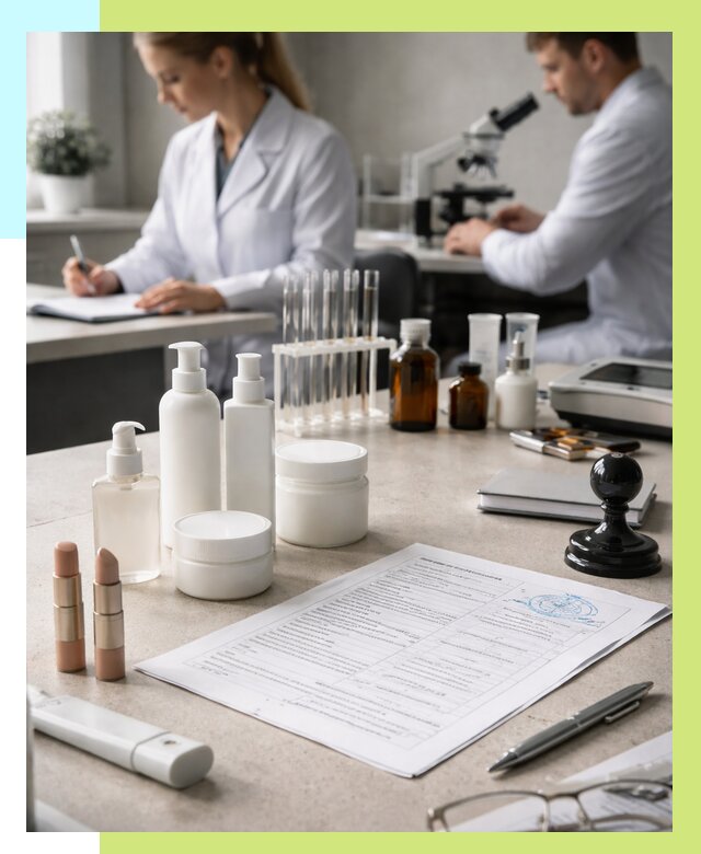 Сертификация косметики в Гусе-Хрустальном от 21396 р. - Алешин-Гсь