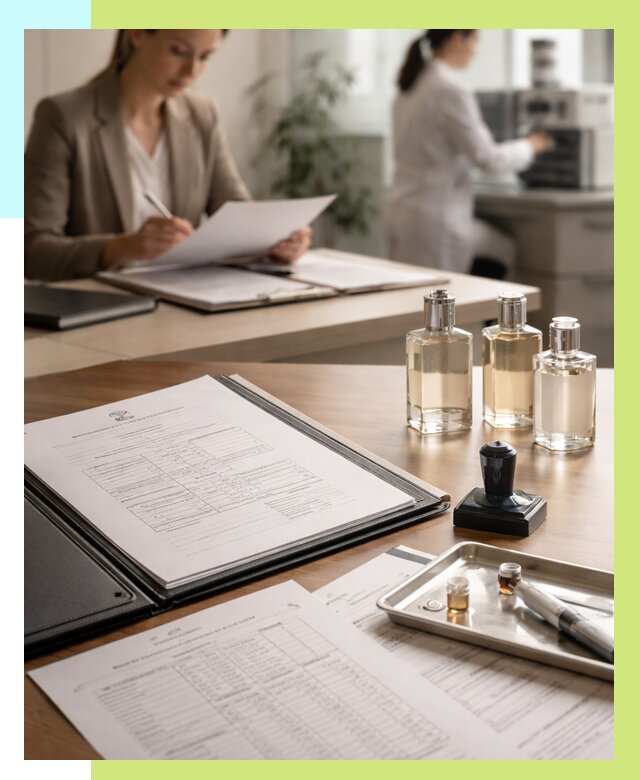 Сертификация парфюмерии в Гусе-Хрустальном от 16047 р. | Алешин-Гсь