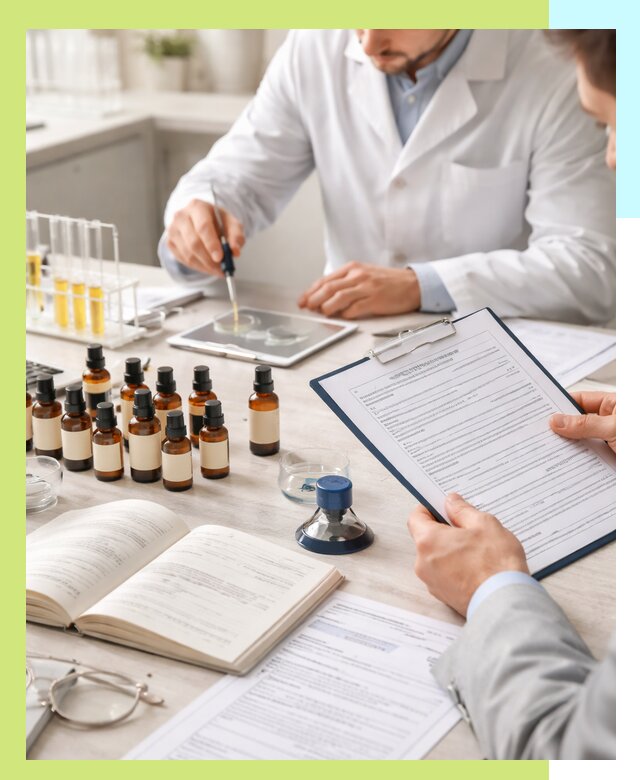 Сертификация эфирных масел и документация качества в Гусе-Хрустальном