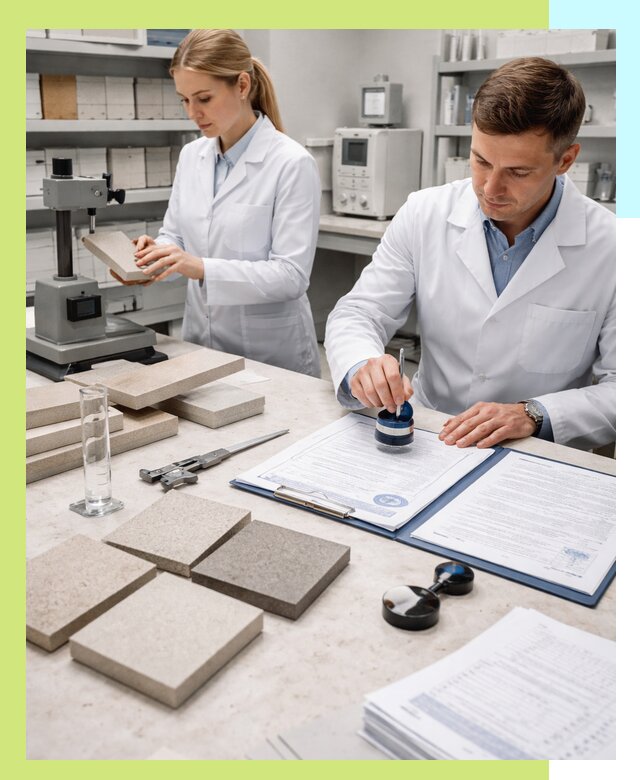 Сертификация плитки и керамики в Гусе-Хрустальном с документами