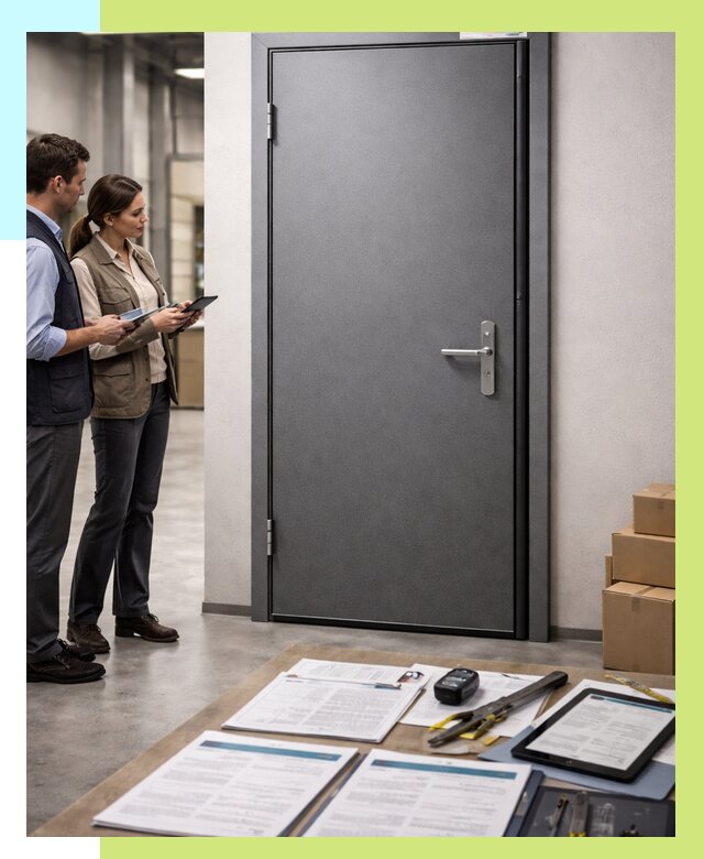 Сертификация противопожарных дверей в Гусе-Хрустальном от 9628 р. | Алешин-Гсь