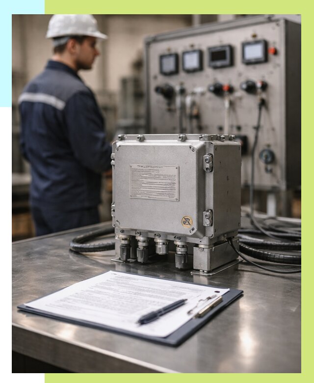 Сертификация взрывозащищенного оборудования в Гусе-Хрустальном от 37443 р. | Алешин-Гсь