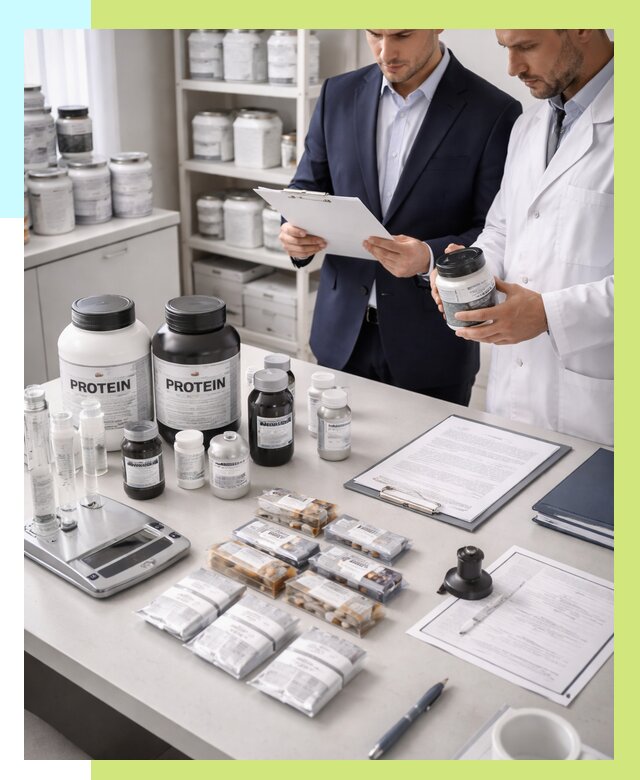 Сертификация спортивного питания в Гусе-Хрустальном от 16047 р., Алешин-Гсь