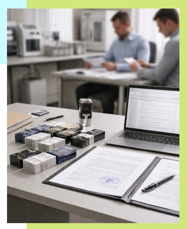 Сертификация сигарет под ключ в Гусе-Хрустальном от 48141 р. | Алешин-Гсь