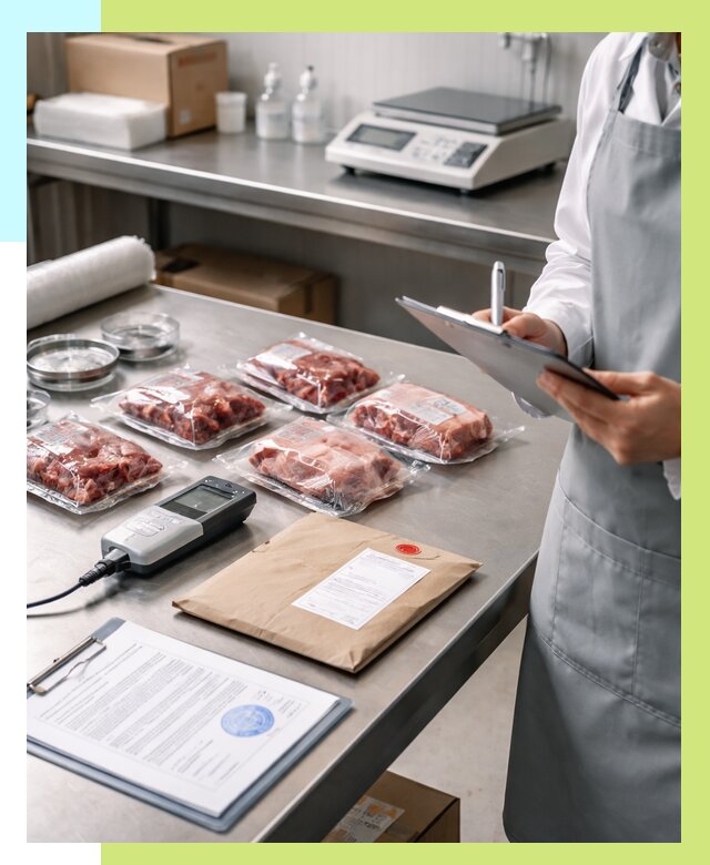 Сертификат на мясо и декларация в Гусе-Хрустальном от 9093 р. | Алешин-Гсь