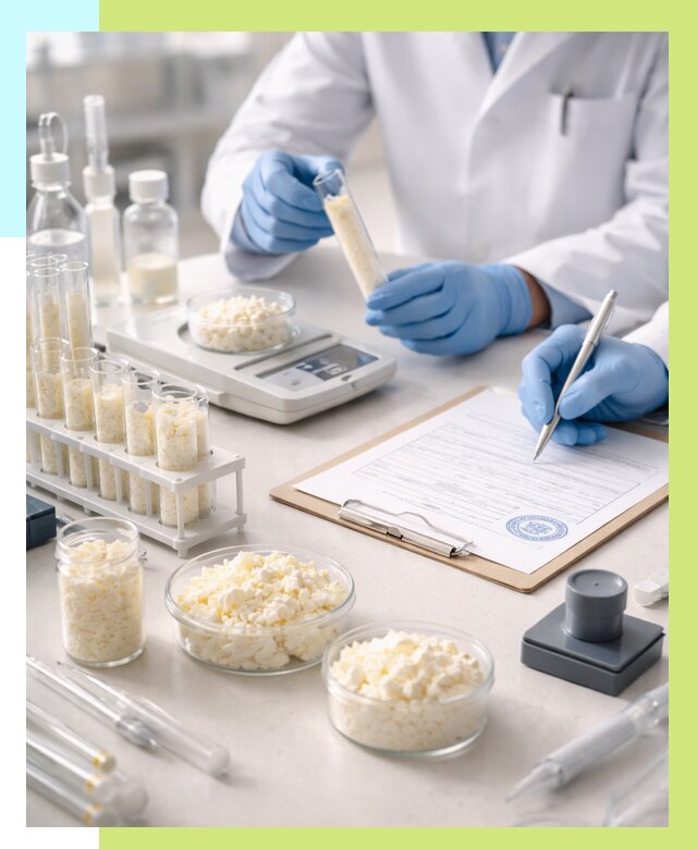 Сертификация творога в Гусе-Хрустальном от 12838 р. под ключ | Алешин-Гсь