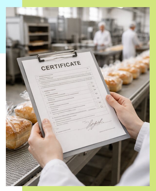 Сертификация хлеба, ТУ и декларация в Гусе-Хрустальном от 12838 р. | Алешин-Гсь