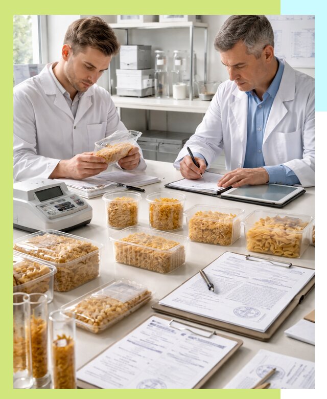 Сертификация макаронных изделий и технологической документации в Гусе-Хрустальном