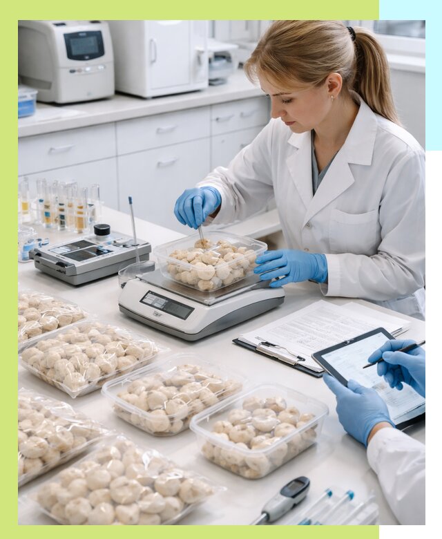 Сертификация пельменей и мясных полуфабрикатов в Гусе-Хрустальном