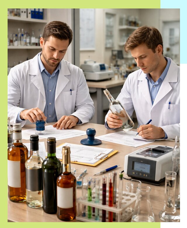 Сертификация алкогольной продукции в Гусе-Хрустальном срочно и законно