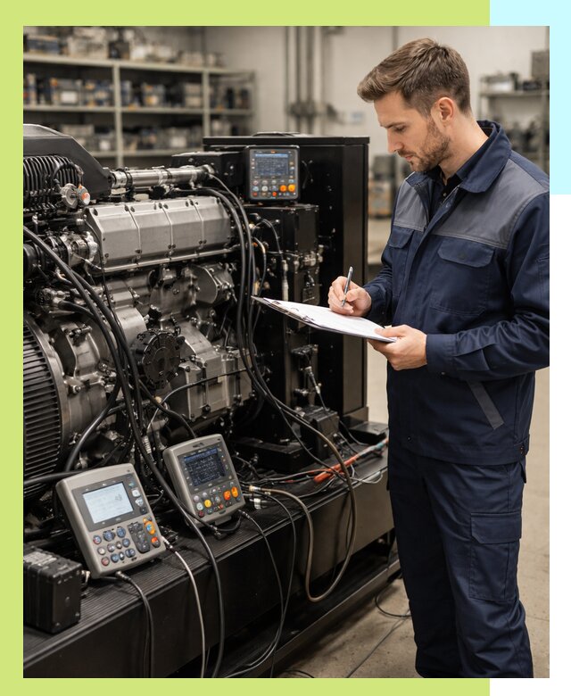 Сертификация дизельных генераторов и их оборудования в Гусе-Хрустальном