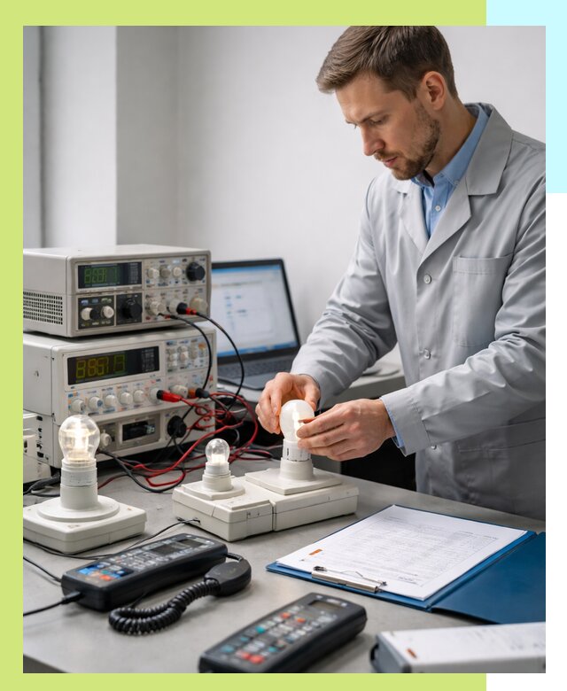 Сертификация ламп и светильников в Гусе-Хрустальном по нормативам