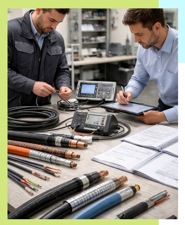 Сертификация кабеля и электропроводки в Гусе-Хрустальном под ключ