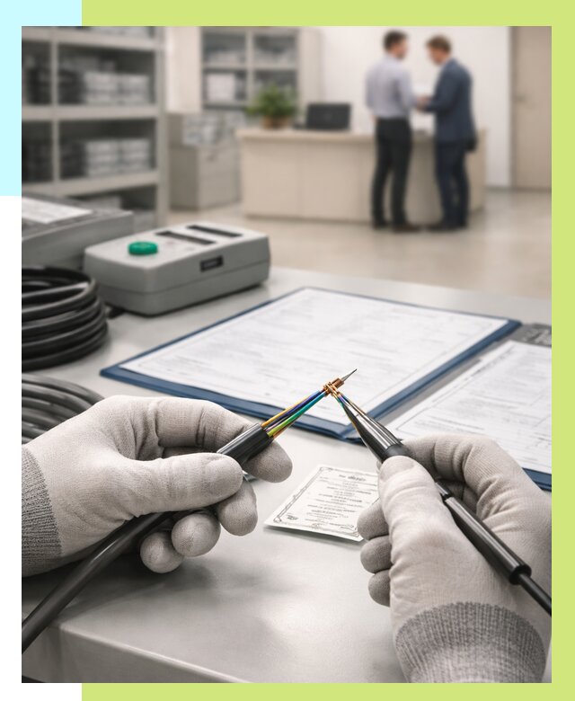 Сертификация провода в Гусе-Хрустальном от 19256 р. в Алешин-Гсь