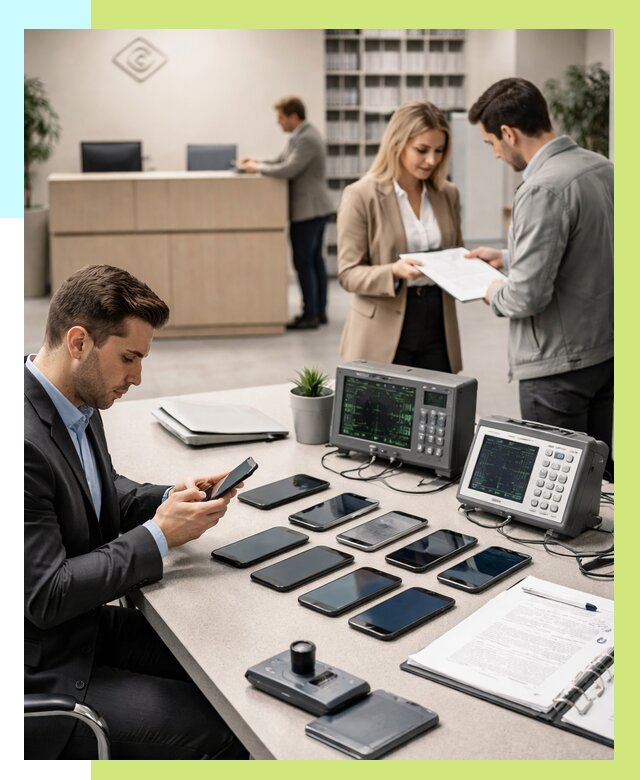 Сертификация телефонов в Гусе-Хрустальном от 26745 р. под ключ | Алешин-Гсь