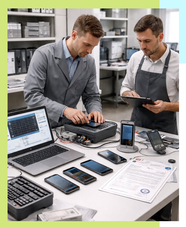 Сертификация мобильных телефонов и смартфонов в Гусе-Хрустальном под ключ