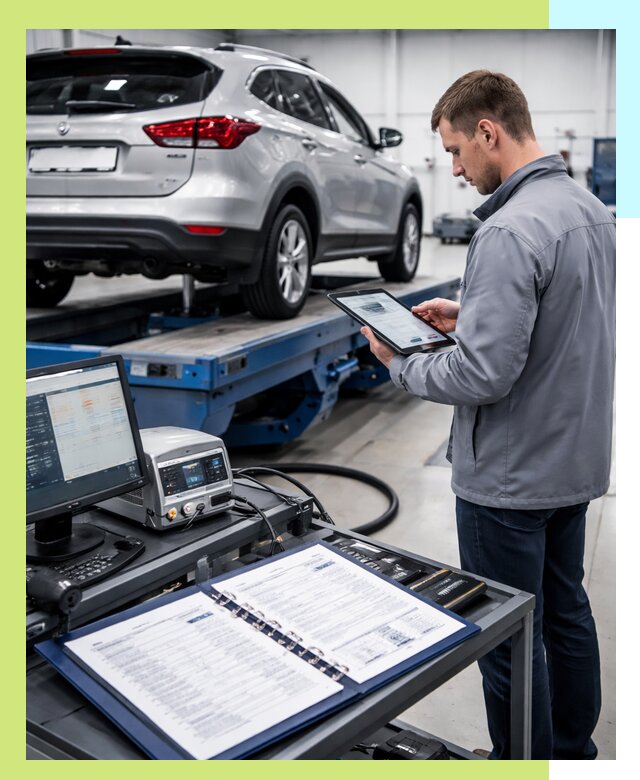 Сертификация колесных транспортных средств в Гусе-Хрустальном