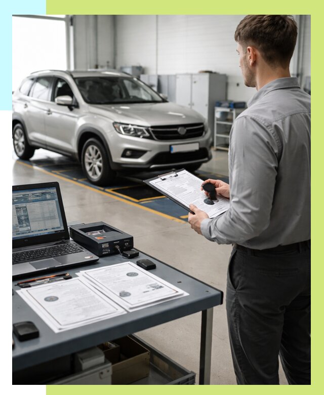 Сертификация транспортных средств в Гусе-Хрустальном от 12838 р. | Алешин-Гсь