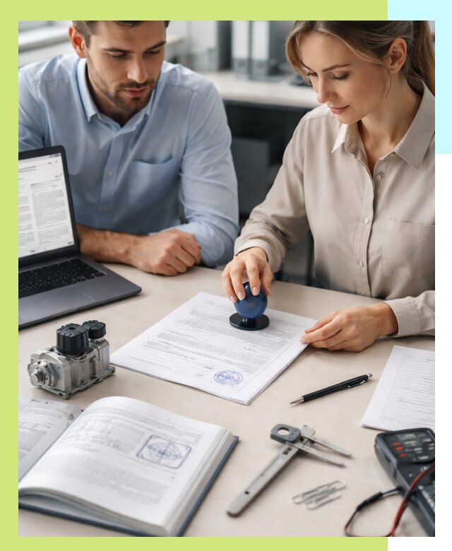 Выдача паспорта изделия и техническая экспертиза продукции в Гусе-Хрустальном