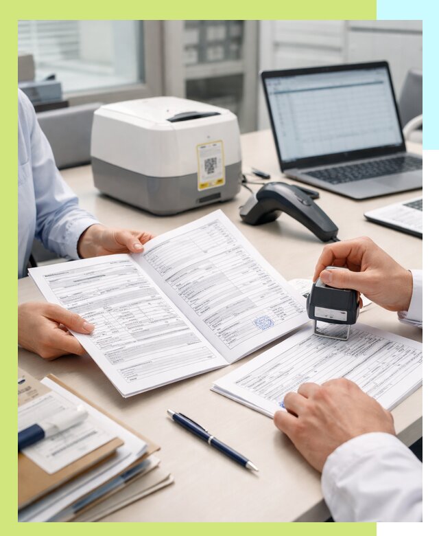 Оформление паспорта на товар и сопроводительных документов в Гусе-Хрустальном