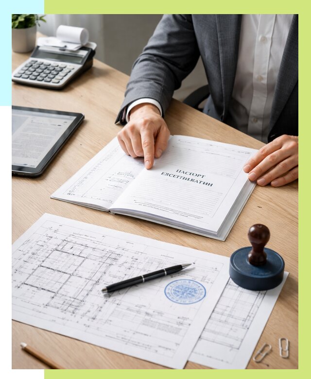 Паспорт эксплуатации в Гусе-Хрустальном под ключ от 4814 р. Алешин-Гсь