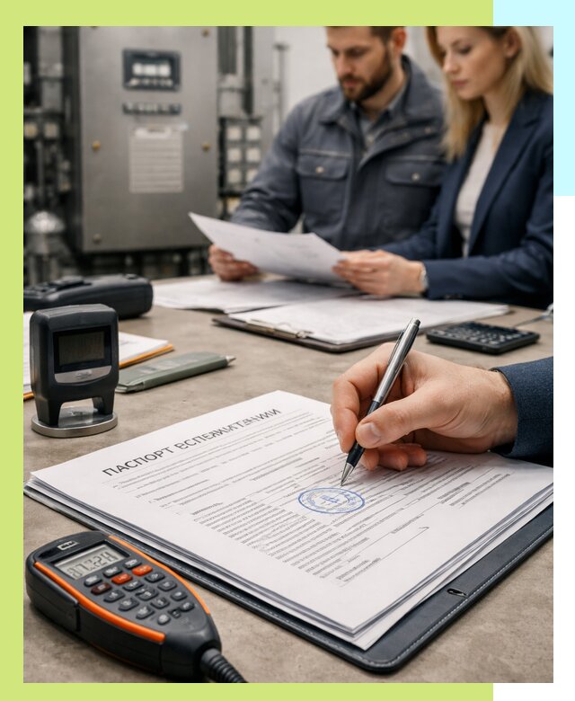 Оформление паспорта эксплуатации оборудования в Гусе-Хрустальном