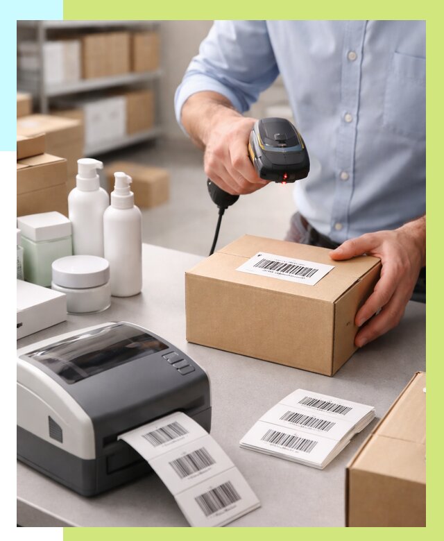 Штрихкодирование продукции в Гусе-Хрустальном от 4814 р. | Алешин-Гсь