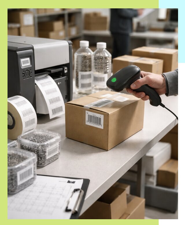 Штрихкодирование продукции и маркировка для продажи в Гусе-Хрустальном