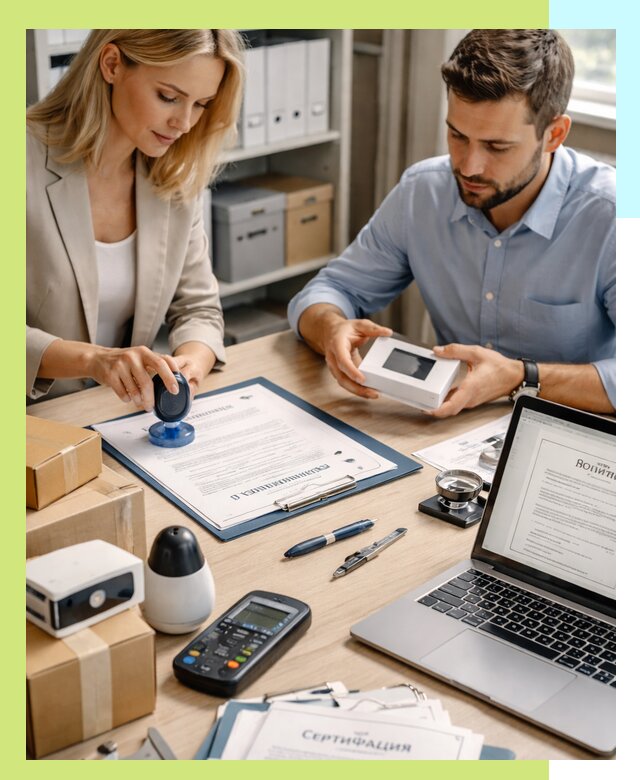 Получение сертификата соответствия на товар в Гусе-Хрустальном быстро