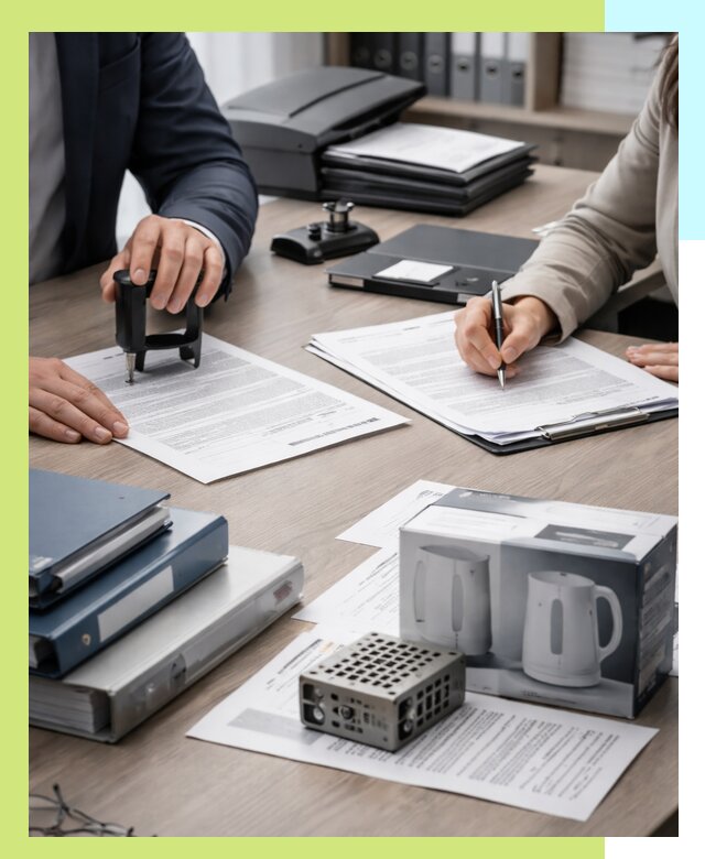 Оформление деклараций соответствия на продукцию в Гусе-Хрустальном