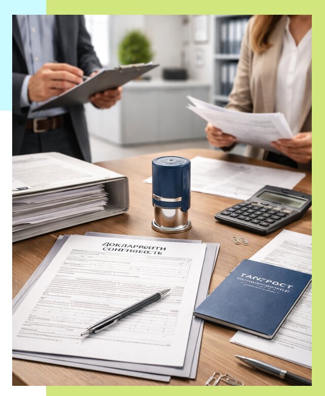 Декларация соответствия ТР ТС в Гусе-Хрустальном от 8558 р., Алешин-Гсь