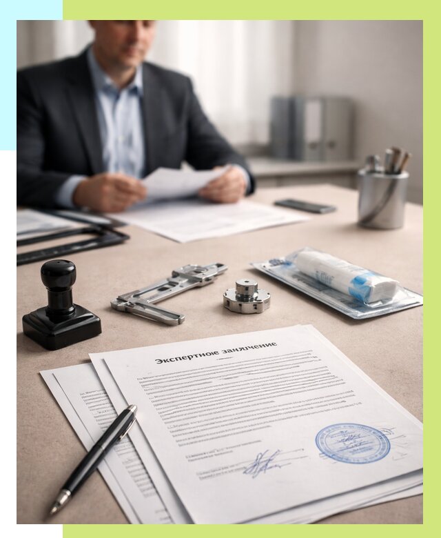 Экспертное заключение на продукцию в Гусе-Хрустальном от 9093 р. | Алешин-Гсь