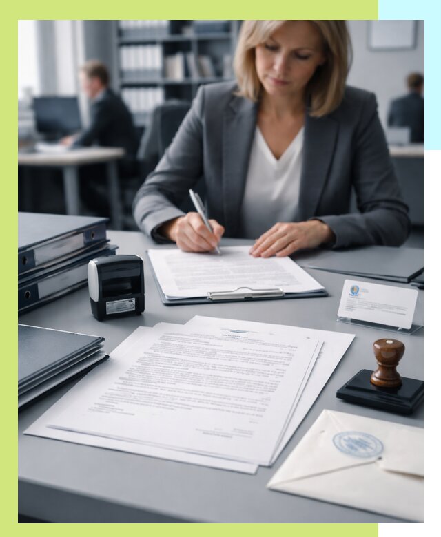 Оформление отказного письма для продукции и оборудования в Гусе-Хрустальном