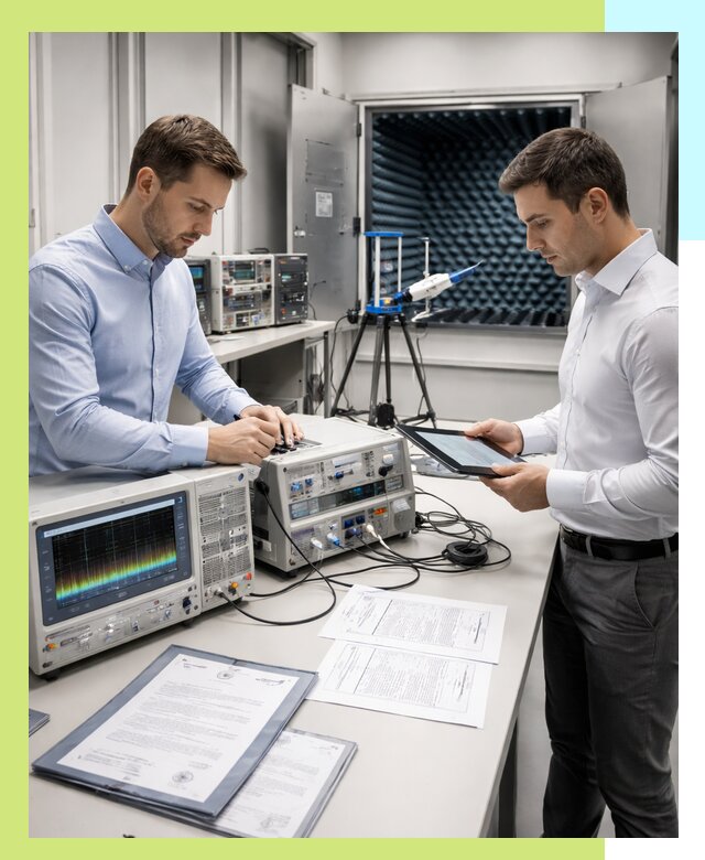 Оформление и выдача сертификата ЭМС для продукции в Гусе-Хрустальном