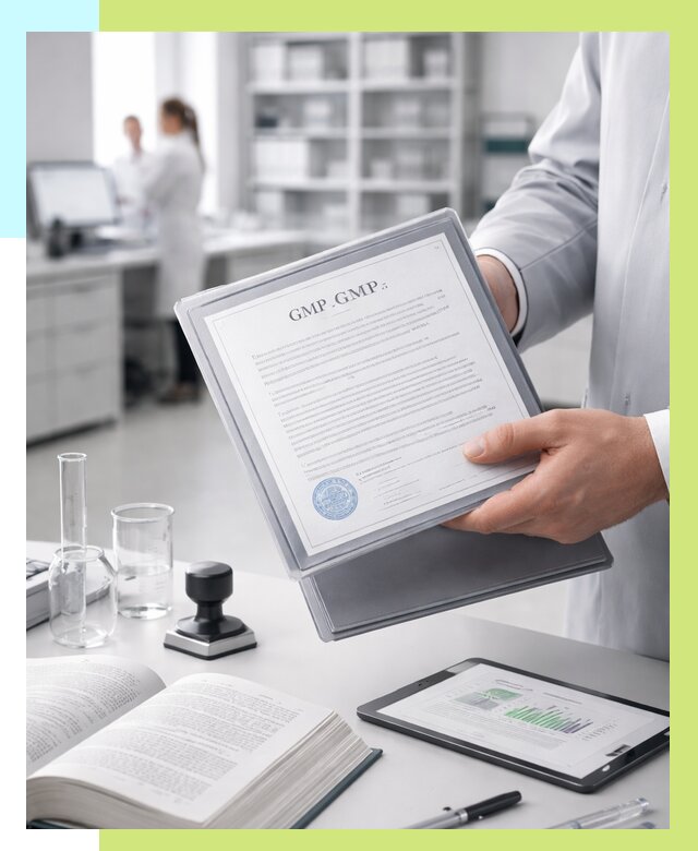 Сертификат GMP в Гусе-Хрустальном под ключ от 90933 р. | Алешин-Гсь