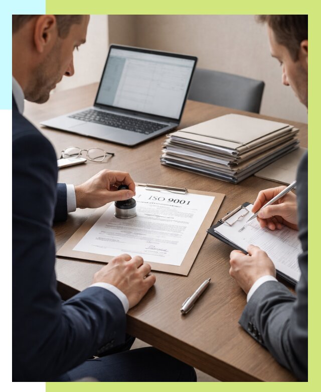 Сертификат ISO 9001 в Гусе-Хрустальном купить от 85584 р. | Алешин-Гсь