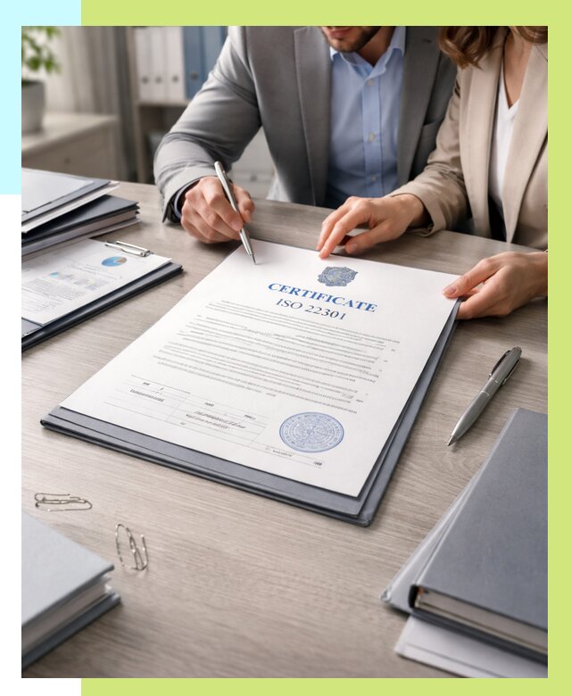 Сертификат ISO 22301 в Гусе-Хрустальном от 48141 р. | Алешин-Гсь срочно