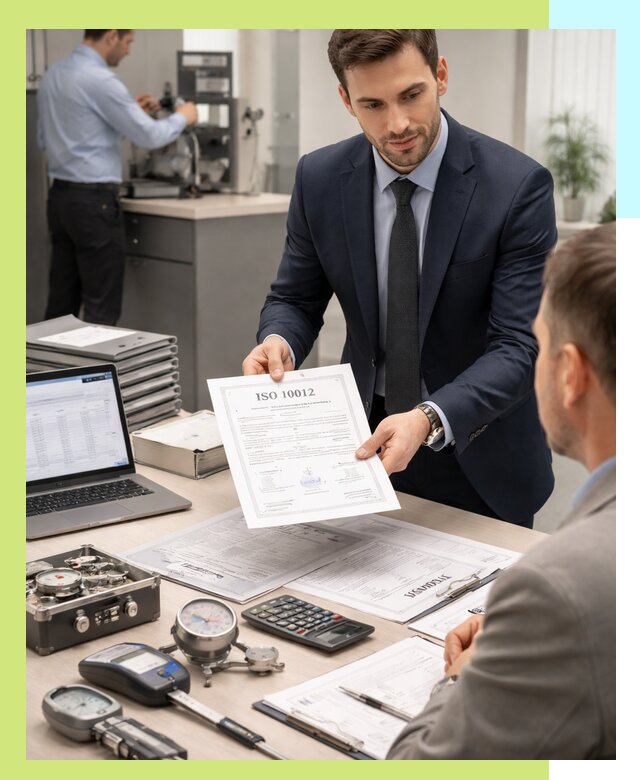 Выдача сертификата ISO 10012 по требованиям метрологии в Гусе-Хрустальном