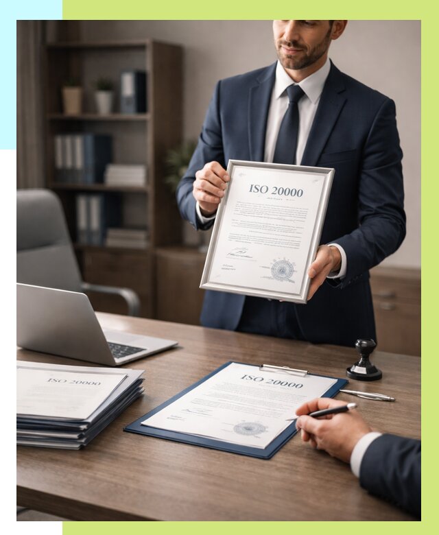 Сертификат ISO 20000 в Гусе-Хрустальном под ключ от 128376 р., Алешин-Гсь